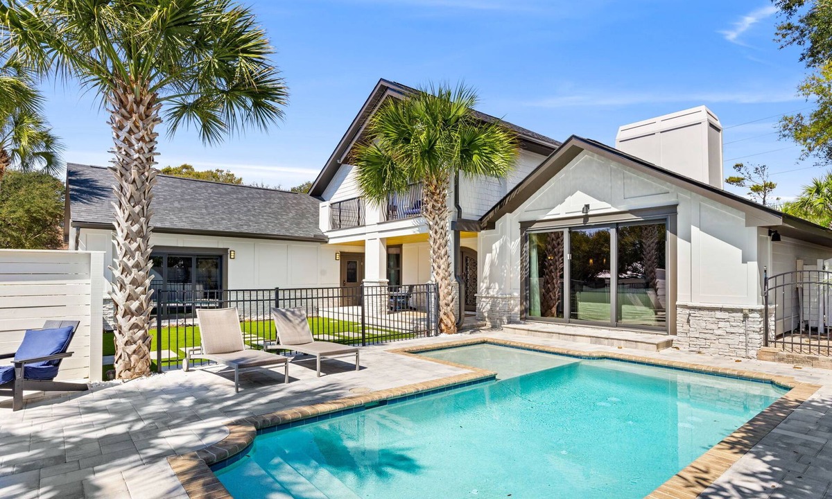 Seacrest House | PORT 30A: Newly Renovated, Heated Pool, Steps to beach, Family focused layout!