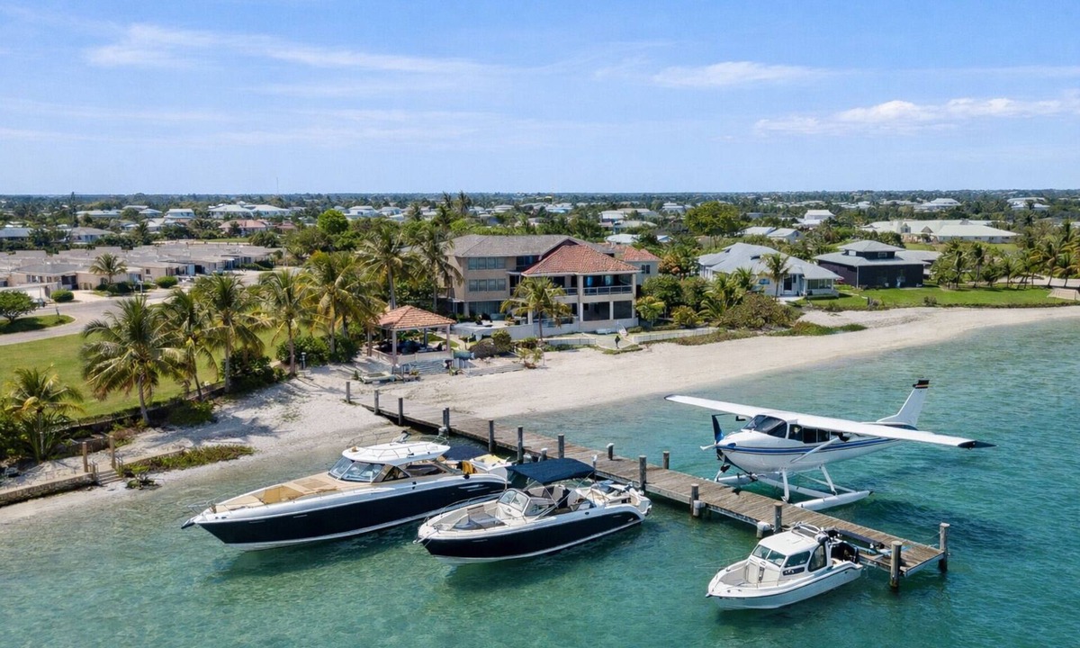 North Captiva House | Private Beachfront Oasis and Pool on Upper Captiva accessible by boat or plane