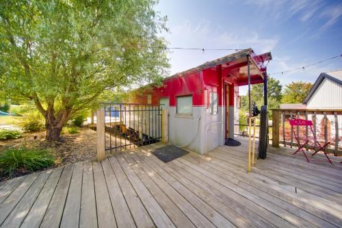 Adrian Furnace Apartment | 'Red NY Central,' Converted Railcar in DuBois!