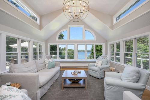 Centerville House | Relax by the Lake: Private Beach Views