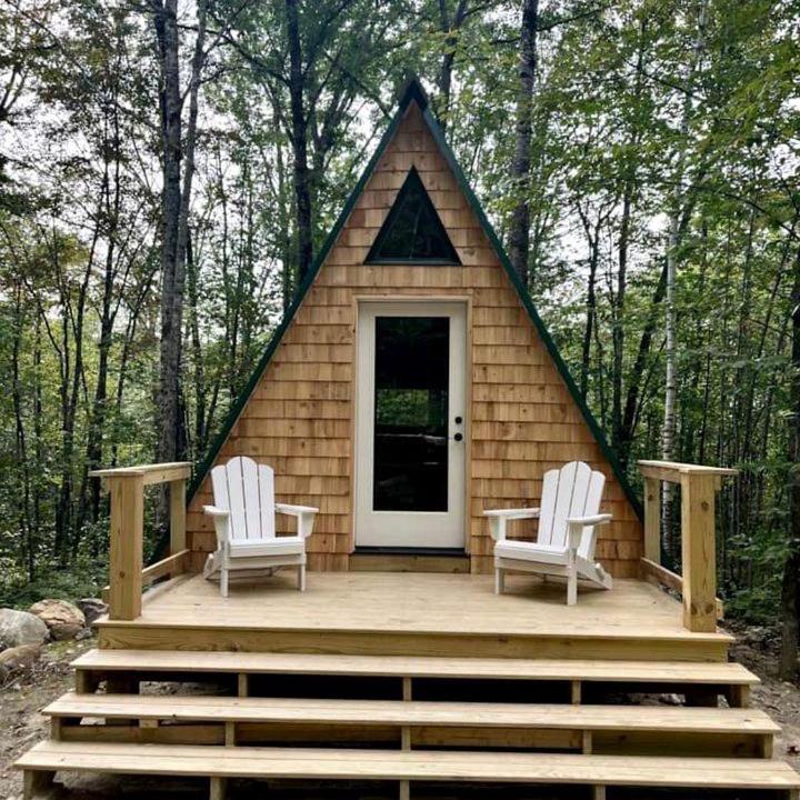 Stoneham Ski Chalet | Secluded A-Frame with Dark Sky Stargazing near White Mountain National Forest, Stoneham, Maine
