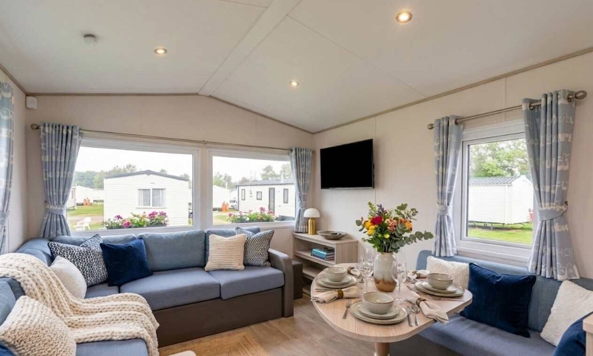 Port Seton House | Seton Sands 3Beds Caravan with fast WiFi and Free Parking