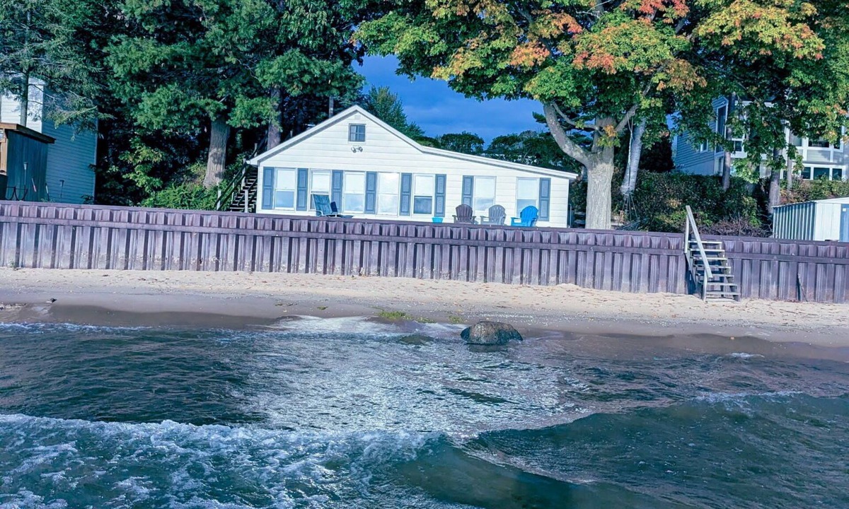Tawas City House | Shimmering Shores - Two Lakefront Homes on Lake Huron! Great Family Getaway!