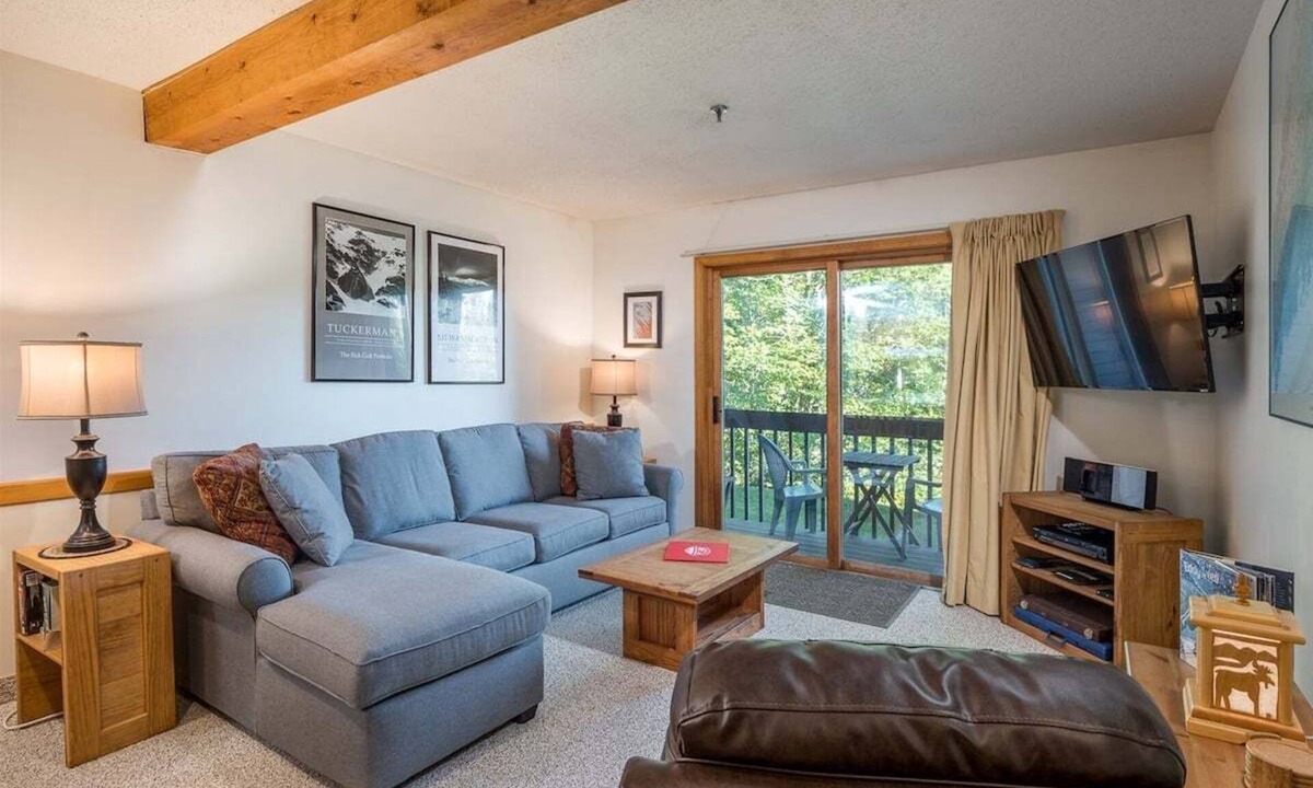 Sunday River Area Condo | Ski-In/Ski-Out Sunday River Condo: White Cap B-112
