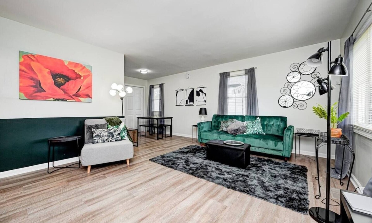 Indianapolis House | Southside Home - Pet Friendly backyard
