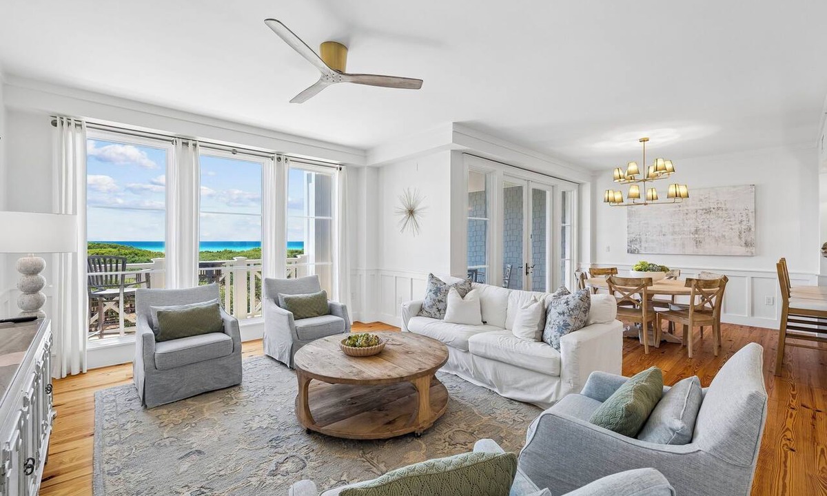 WaterSound Beach Condo | Spacious Beach Retreat with Stunning Views and Resort-Style Amenities