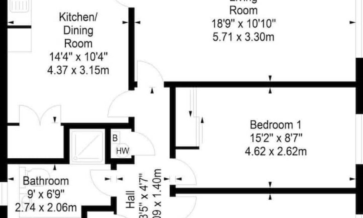Leith Apartment | Spacious, bright and quiet 2-bedroom flat in historic Leith