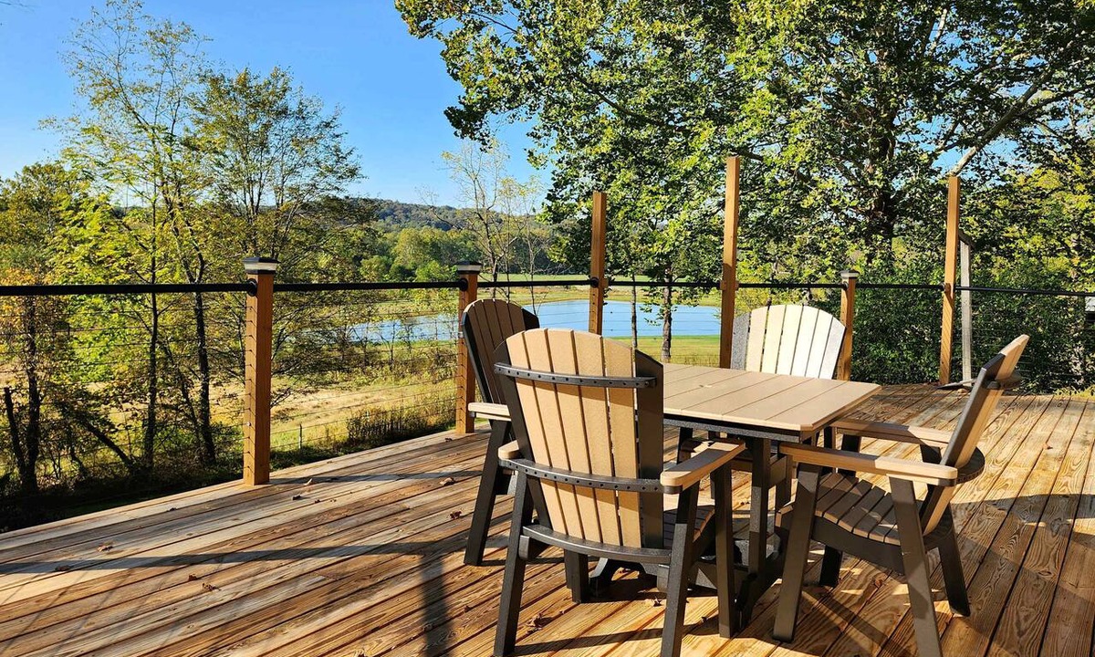 Logan Cabin | Spacious Lodge with Stocked Pond, Hot Tub, Games