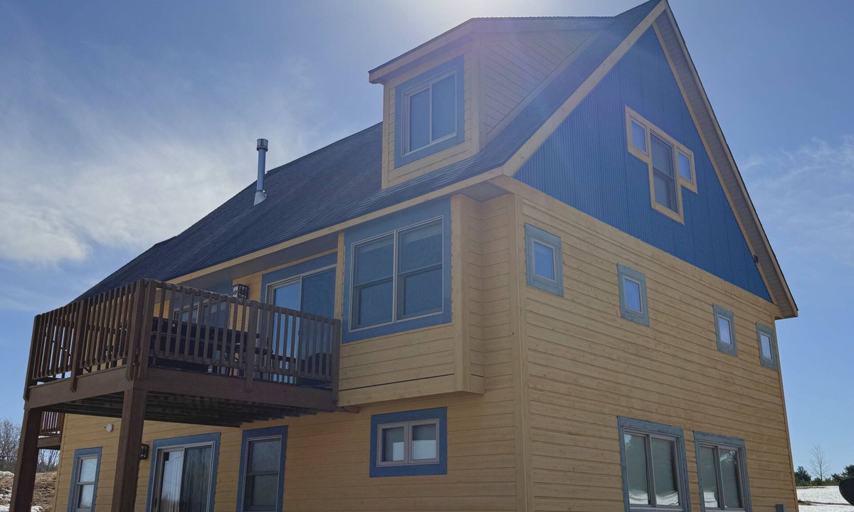 Mancelona Cabin | Spacious Northern Michigan Lodge with Views and Prime Location