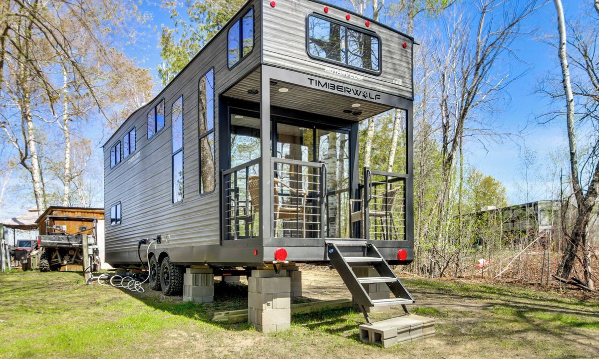 Puposky House | Steps to Gull Lake! Modern RV Stay w/Resort Perks