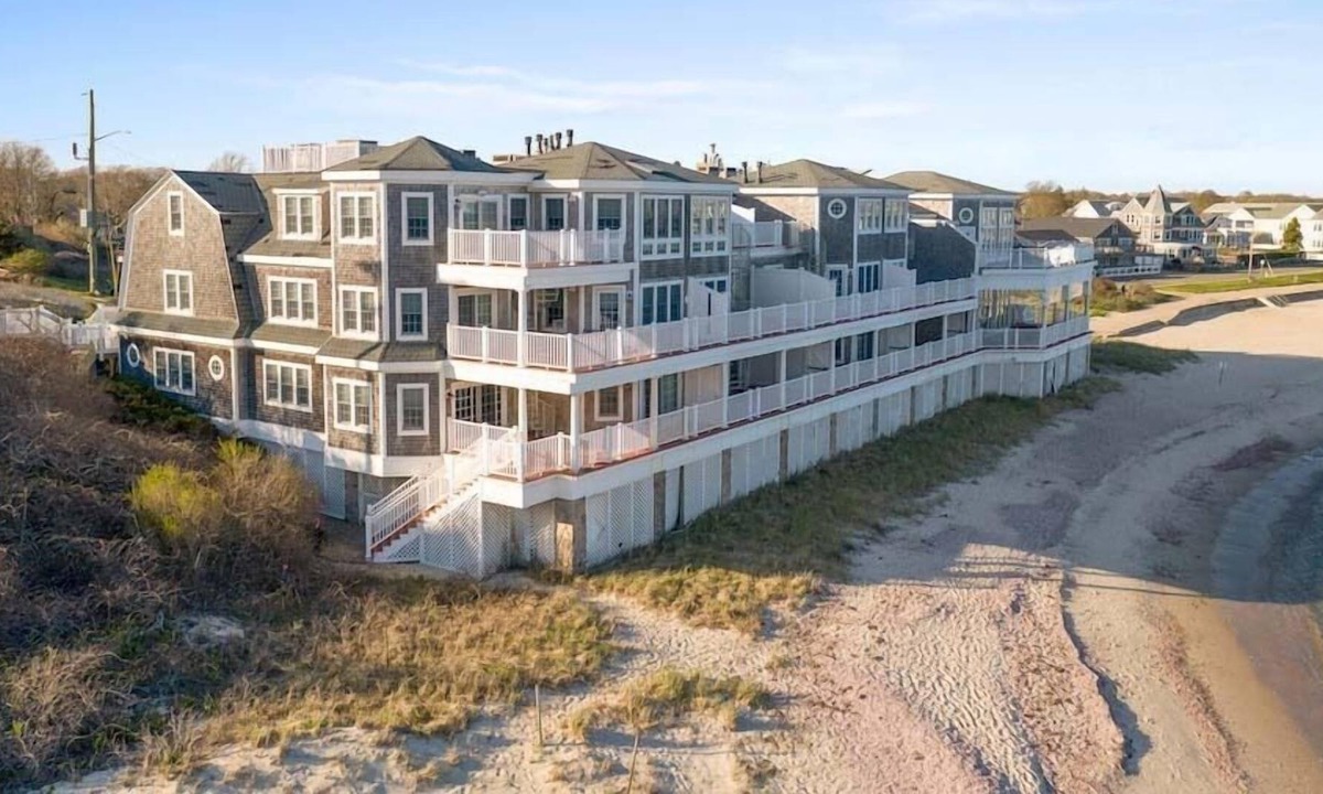 Falmouth Heights Condo | Stunning Ocean Front Location on Private Beach