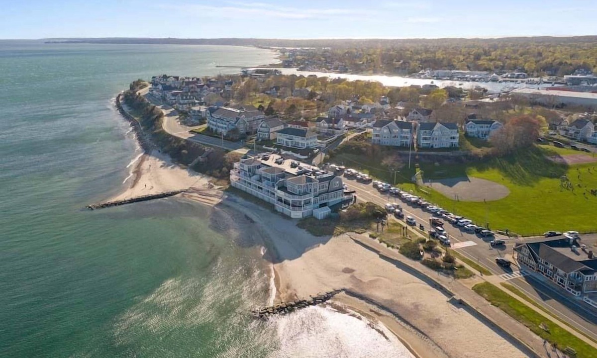 Falmouth Heights Condo | Stunning Ocean Front Location on Private Beach RPAM050