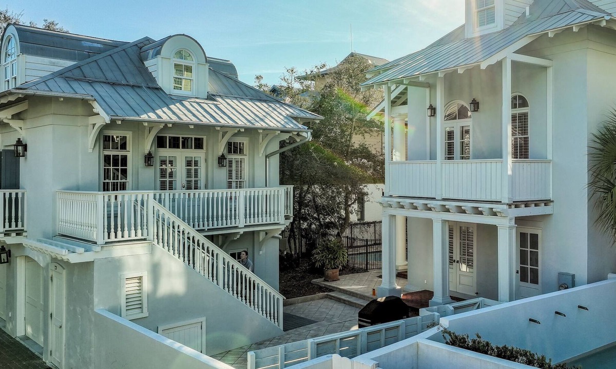 Rosemary Beach House | Stunning Rosemary Main and Carriage House - Huge Private Pool - South of 30A