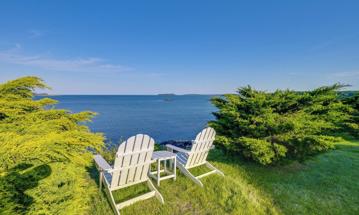 Jonesport House | Stunning Views! Quiet Oceanfront Home in Jonesport