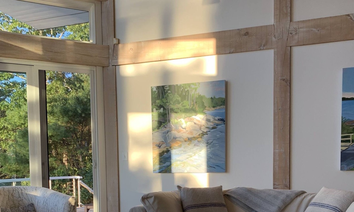 Isle of Springs House | Stunning Waterfront Home in Spruce Point, Boothbay - Sleeps 12By land or sea!