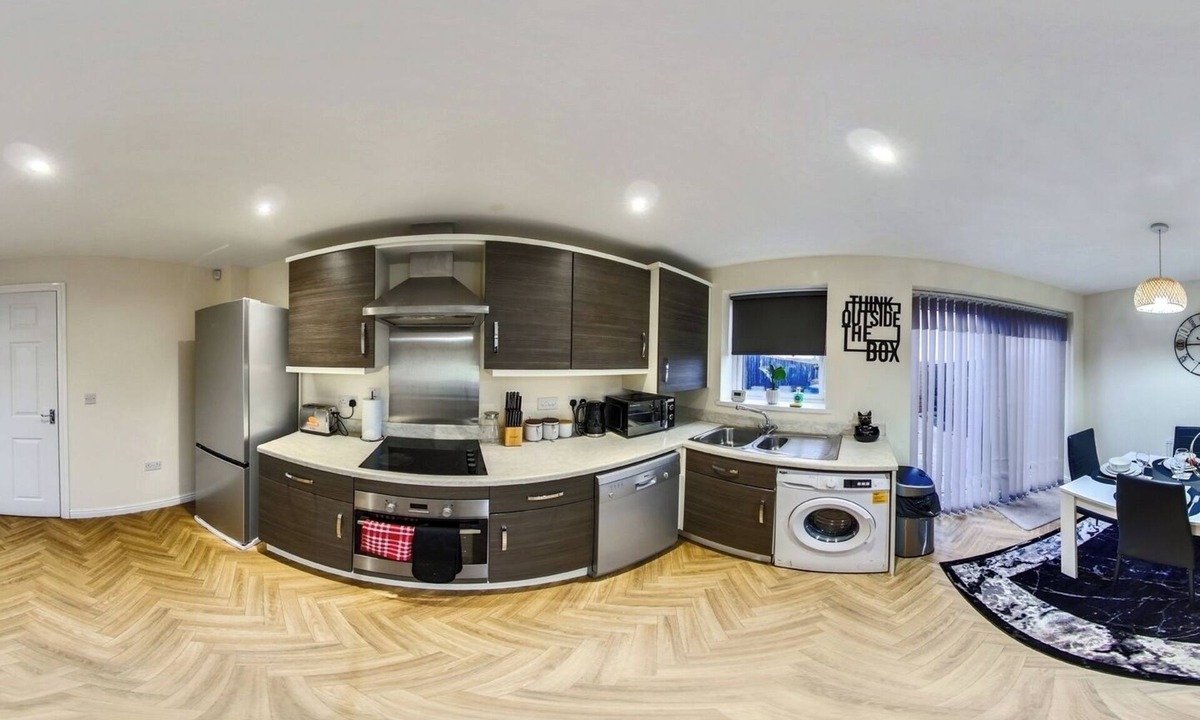 Sunderland Apartment | Sunderland Haven: Modern 4-Bedroom Family Retreat