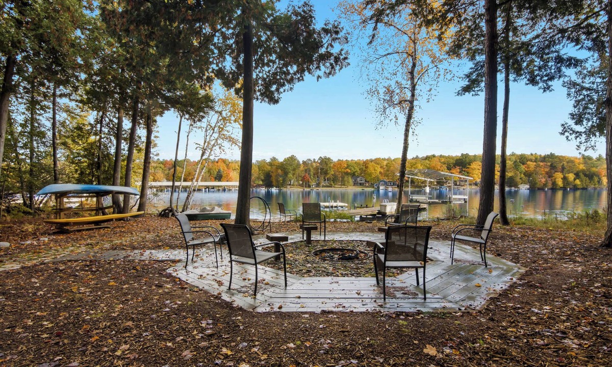 Clam River House | Sunrise On The Lake | Clam Lake | Torch Lake