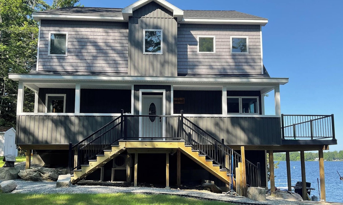 Costigan House | Sunset Blaze - One of the Best Lake Houses in Maine