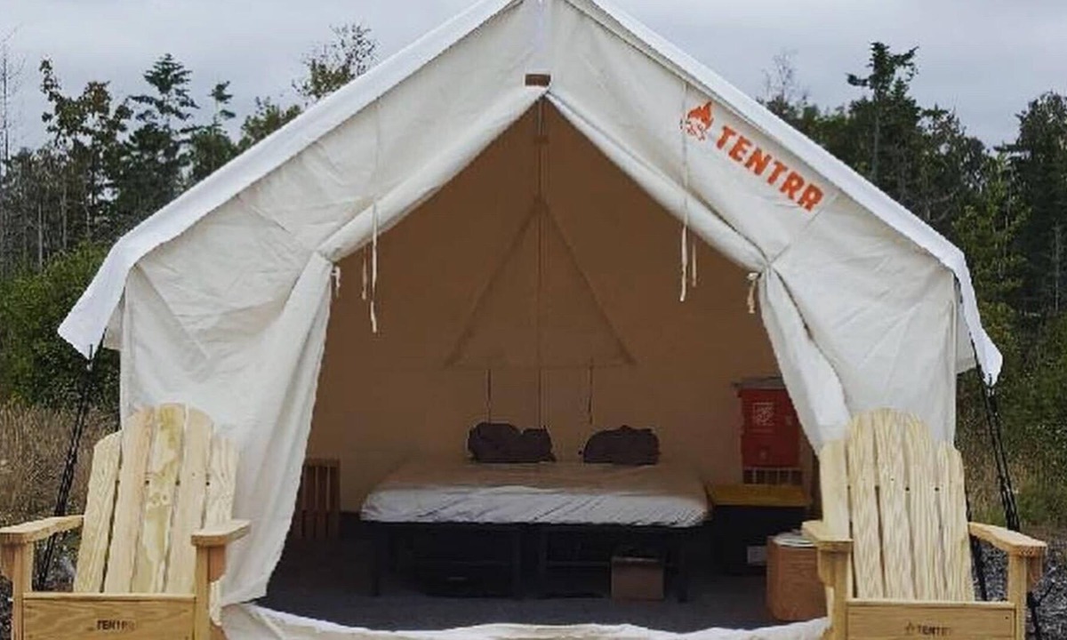 Ellsworth House | Tentrr Signature Site - Hilltop Campsite Tucked Behind Blueberry Fields