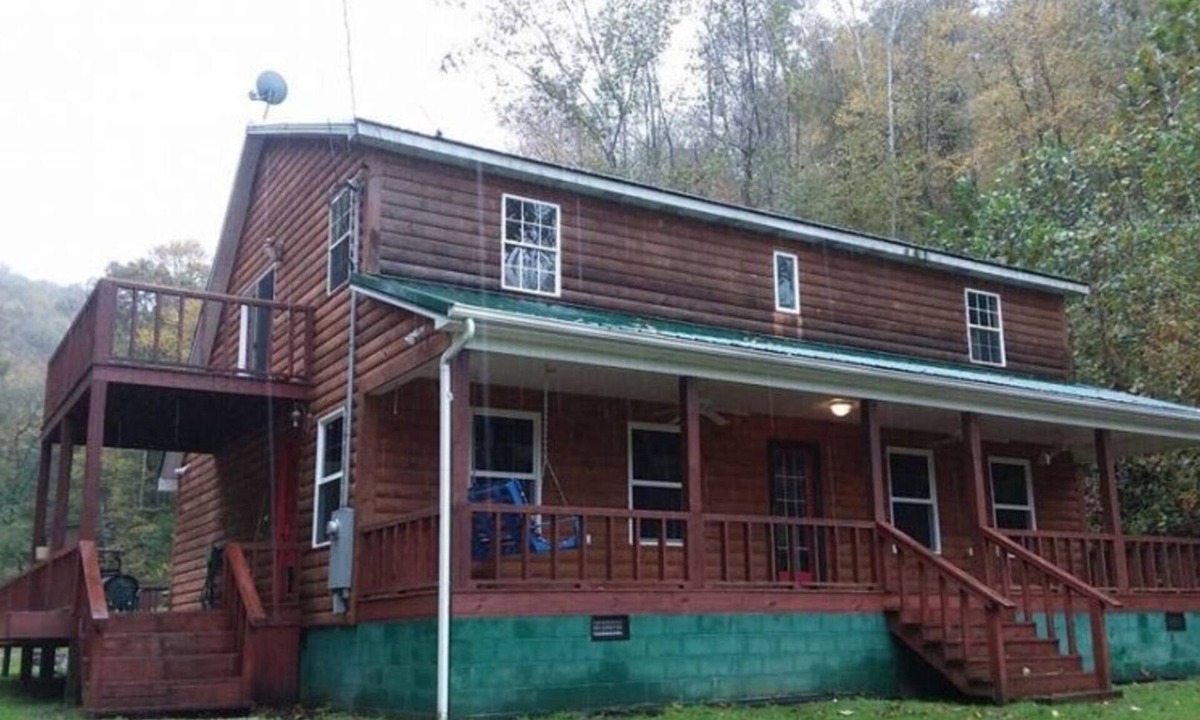 Genoa Cabin | The Bunkhouse A two story rustic cabin 3BR 2BA