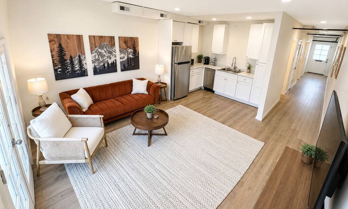 St. Charles Apartment | The Driftwood Den | Boho-Inspired 2-Bedroom