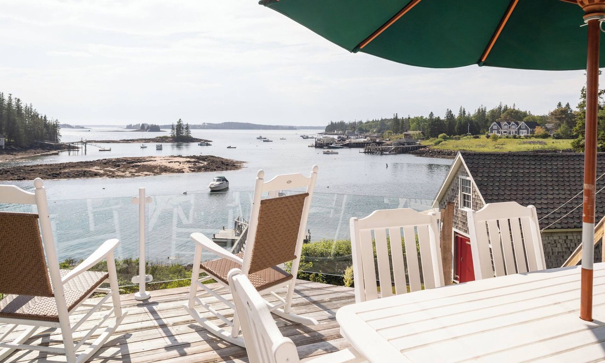 Port Clyde Cottage | Timeless Days, Oceanfront Fisherman’s Cottage, Deep Water Dock & Boathouse