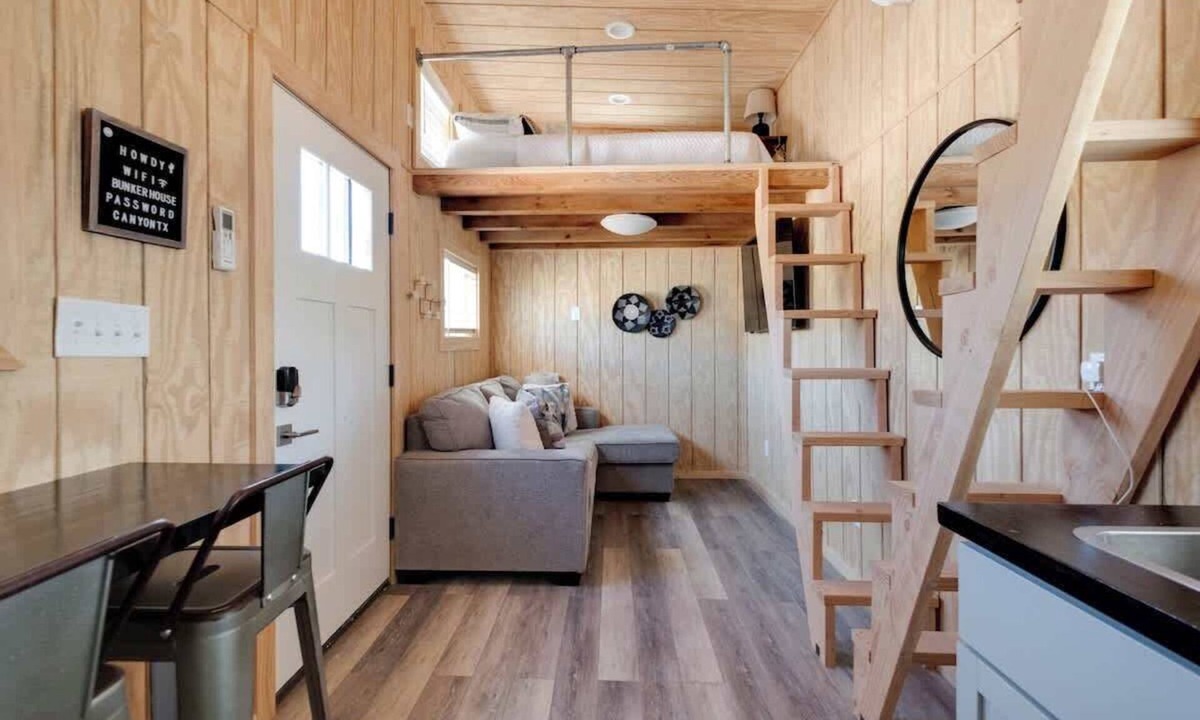 Canyon House | Tiny Home Sleep 4 PALO DURO CANYON Base Camp WTAMU