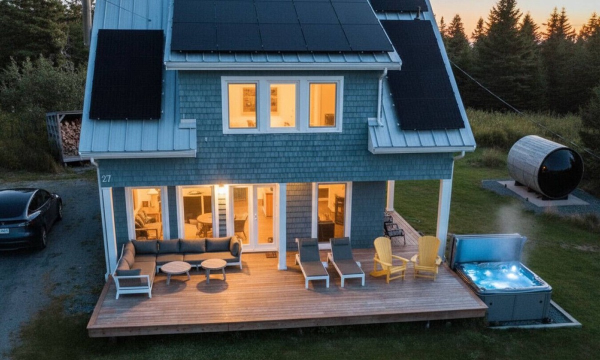 Halifax County House | Tranquil Seaside Getaway - hot tub -sauna -private