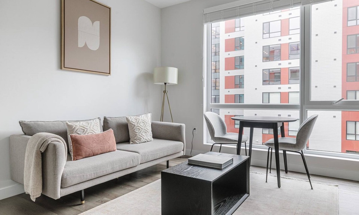 Revere Apartment | Trendy Revere 1BR w/Pool, EV Charging, Gym, W/D, by Blueground