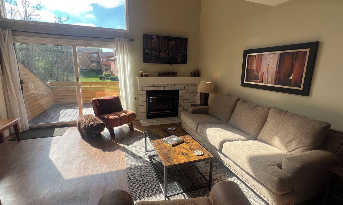 Harbor Springs Condo | TROUT CREEK # 34 Enjoy nearby Harbor Springs! End Unit, Indoor/Outdoor pool