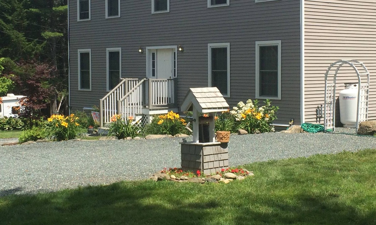 Bar Harbor House | Tucked Inn is a beautiful and peaceful home nestled in the woods on 3 acres