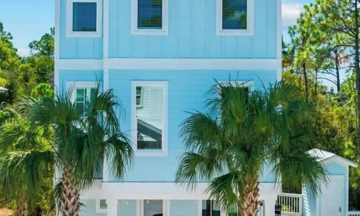 Treetop House | Turquoise Turtle 30A Seacrest FL Pool, Beach Tram