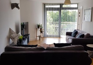 City centre apartment with balcony