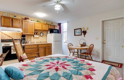 Delphi Apartment | 0.9 MI to Erie Canal Park: Main St Delphi Studio