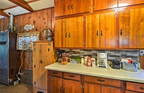 Lake George Cabin | 11 Mi to Snow Snake Ski! Lake House w/Boat Dock