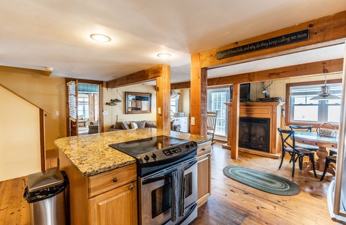 Town of Jerusalem House | 165+ private feet of direct lake frontage, with dock, grill, kayak