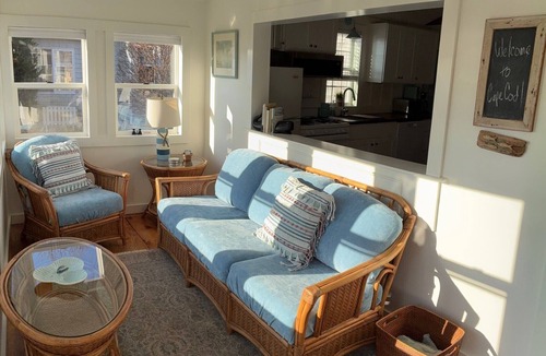South Dennis Cottage | 2 Bedroom Waterview Cottage w/water activity access out your front door