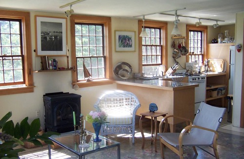 Stonington Cottage | 2 BR Shorefront Shingled Classic Pristine Long Water Views