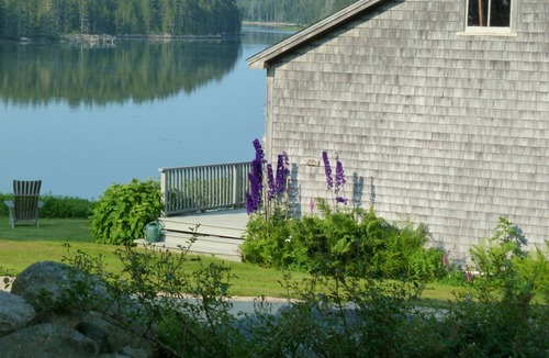 Stonington Cottage | 2 BR Shorefront Shingled Classic Pristine Long Water Views