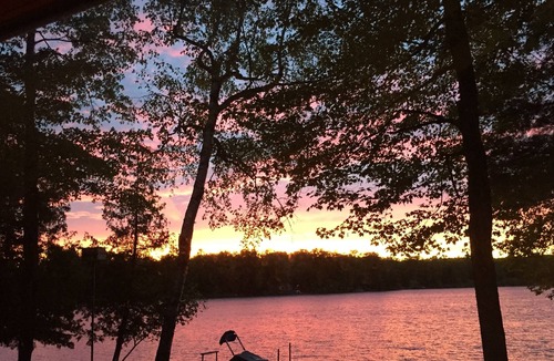 Baldwin Cottage | 2 cottages on Whalen lake/ Baldwin MI Sleeps 12. Steps from sandy beach
