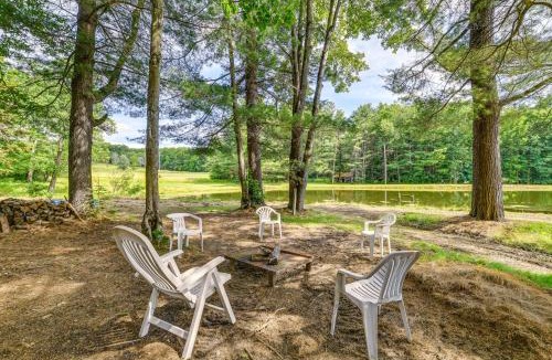 Scottsburg House | 24-Acre Finger Lakes Cabin w/Private Pond