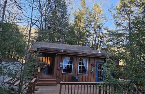 Logan Cabin | 2BR cabin with private hollow, creek, and historic dam, minutes to trails/food