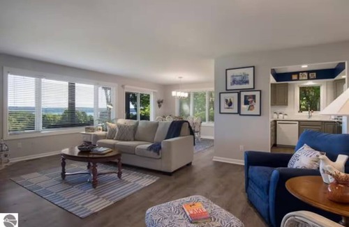Kewadin House | 2BR Escape Torch Lake Views Golf 755