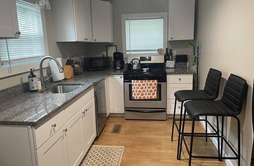 East Greenwich House | 3 Bdrm Townhome Steps from Main St & EG Waterfront