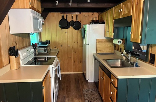 Harbor Springs Ski Chalet | 3-bedroom chalet plus XL loft & hot tub,next to NubsNob, sleeps 12