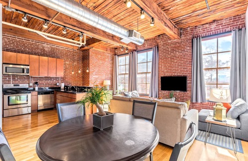 Downtown West Apartment | 3 BR DWTN Loft✦Walk to Attractions✦Pet Friendly