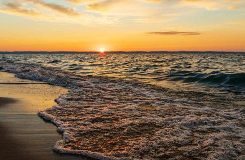 Traverse City House | 3 Cottage Exclusive Retreat-Hot Tubs-Walk to Beach