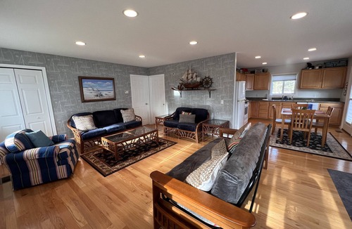 Oscoda House | 3 Full Homes & Game Room-Waterfront Private Retreat on 200 ft. of Van Etten Lake