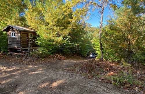 Onekama House | 30 acres, steam sauna, hot tub, 7 beds, sleeps 10. We LOVE dogs!