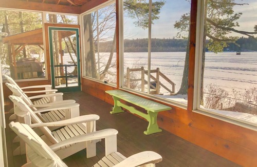 Whitefield Cottage | 30fl Amazing Lake House 20 min From Bretton Woods Stunning Water Views! Bonus Room